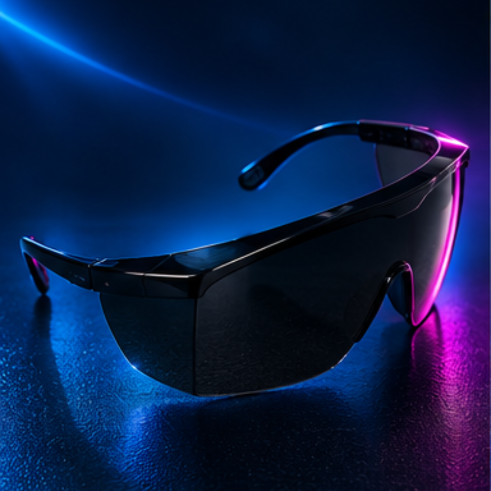 Blue Honest PRO VX Glasses - Side angle
