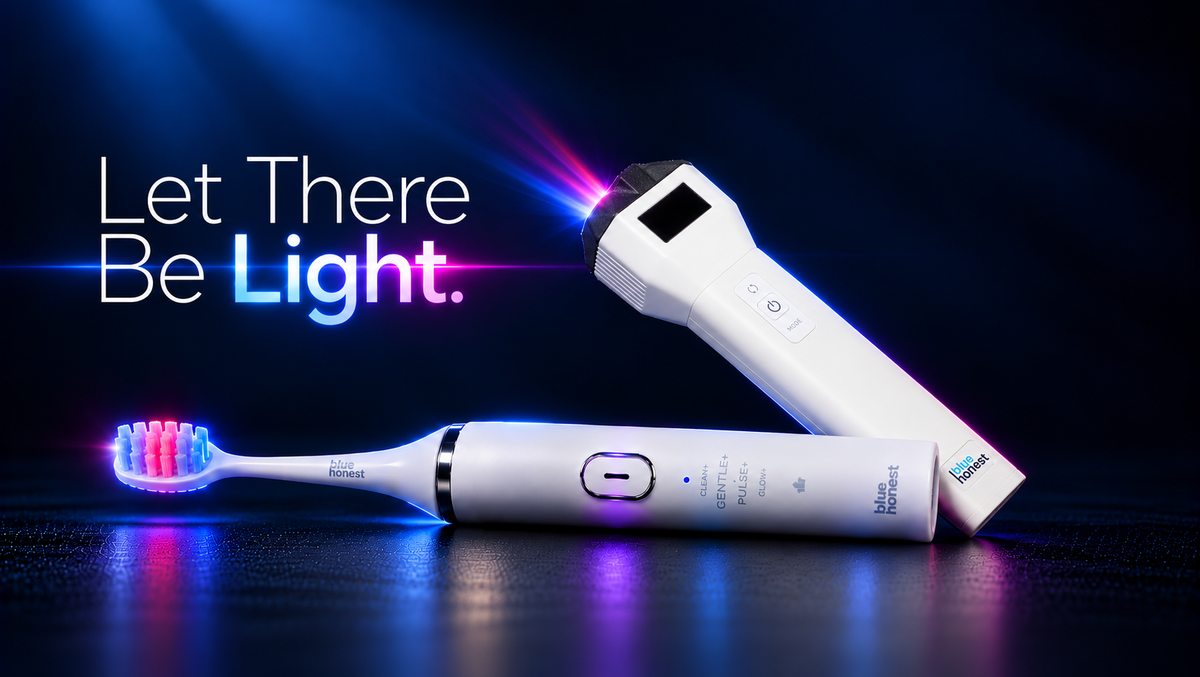 Blue Honest's flagship products, the PRO LIGHT+ and PRO VX